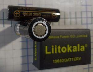  Li-ion 18650 3500ma " Liitokala Lii-35A   " (  3400 H 10   3V 31  ) . 