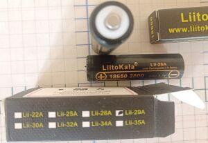 ��� Li-ion 18650 2800mah " BN - com LiitoKala Lii-28 A ( 29A ) - ������� ��� " ( ���� 2700 ��h )