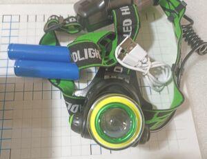 107     " HL-T107 COB + 5W "  5W 2 18650 - MICRO 