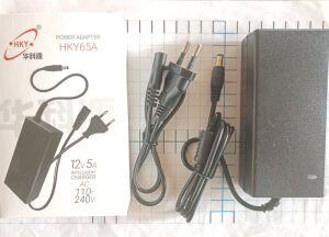   12V 5A ( 5,5 c   ) HKY 65 A ( 3 A ) ..