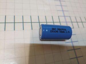  Li-ion 16340 QBAT  (123) 3.7V (Li-Ion,700)  