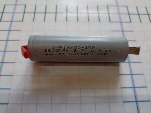  Li-ion 18650 2500ma " Sharp ET IMR 18650-25R-T ( )   " ( 2700mah 20A   3-  - ) 