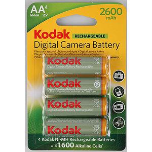  KODAK AA 2600 mAh DIGITAL BP-4