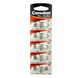 Батарейки CAMELION G 3 (392-384) (LR41) (192) (GP92A) (LR41) (SR41) (SR736) (10)(100)