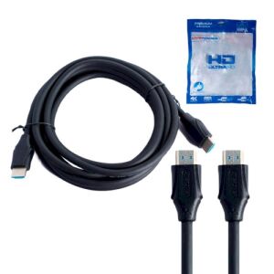 кабель HDMI - HDMI 5M 4K 2.0 V 5м (резиновый) Н220 в пакете .