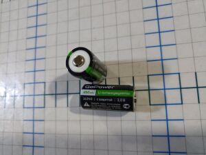  Li-ion 16340 Go Power 123 A 3.0V (Li-Ion,650)   ,   