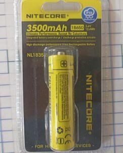  Li-ion 18650 3500mah " XS NiTECORE   " (  3350 H , 30  ) 