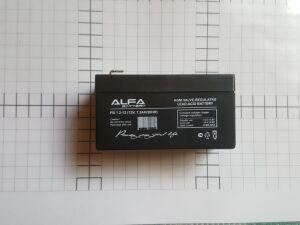 12V 1,2A  -  DELTA 12V 1,2Ah .