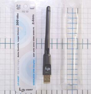 Wi - Fi  LP-UW04 UW-07 Antenna (chipset MTK7601) 150Mbps/2,4GHz 		