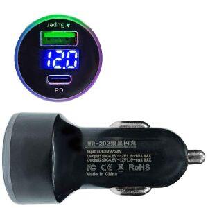 07  USB  2  " LZ 07  QS3.0 /PD 20W Usb + TypeC " ( 3.1 A   )..