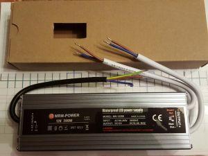   LED ip67 200W slim mr12200 12V 16,75A 200W