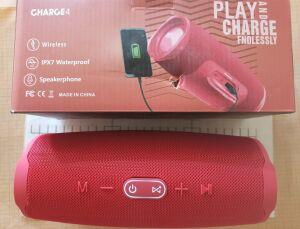 music box Boombox " Charge Mini E4 " .