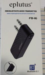 bluetooth audio transmitter " FB-16 EPLUTUS " .