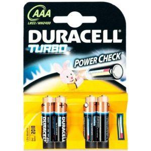  DURACELL LR-03 BP- 4 TURBO (40)(120)