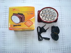 1898 фон на лоб аккум от сети " YJ - 1898 - 13 led "