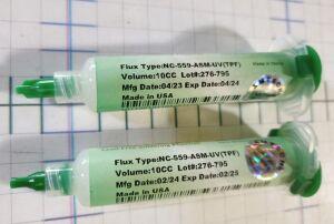 флюс паяльный Amtech NC-559-ASM-UF ( TPF) 10гр без колпачка Зеленый - зеленая этикетка - голограмма