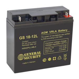 12V18A АКБ свинцово- кислотный General Security 12V 18Ah Lseries 