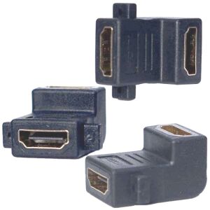 переходник Hdmi гнездо - Hdmi гнездо 90 градусов с плечами ( H171)