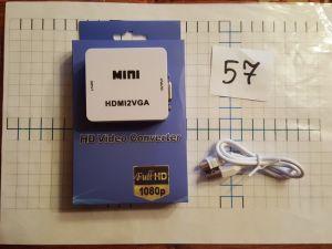 переходник HDMI-in - VGA-out HDMI2VGA ( перех № 57)