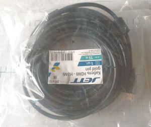  HDMI - HDMI 15M JETT gold   