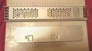   12V/10A IP20 120W DC ALUM M-com 12V/10A 120W 185V/220V