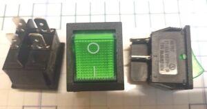 клав. прямоуг. переключатель 767 250V 16A зеленый подороже 