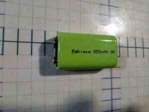  NiMh Rakieta "  " 9V 600 mAh .