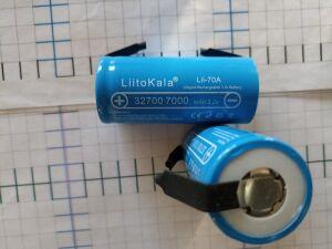  Li-ion 32700 Liitokala 7000 mah " Liitokala Lii-70A-   XS " 