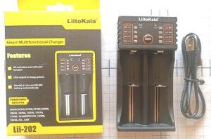   LiitoKala Lii-202 Li-ion, Ni-Mh 2   USB- Tupe-C