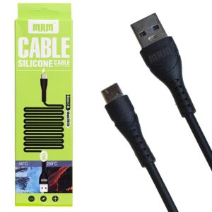 шнур micro TYPE-C - USB " MR10t силиконовый в коробке 1000 mm " .
