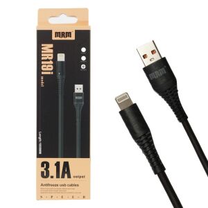 шнур IPHON 5 - usb " MR 19 i в коробке " 1000 mm " .