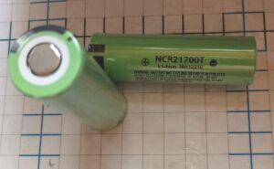  Li-ion 21700 NCR " NCR 21700 T MH12210 5000mah - XS " (  3700 mah ) 