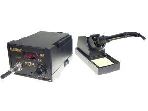 паяльник " Element 937D с регулировкой цифровой - разборный- блок-паяльник " 60W .