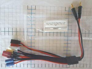 ���������� Banana Plug 4,0 �� 9 �� TRX, T-plug, Futaba , Tamiya Mini, XT60, ES 3, JST 109437 