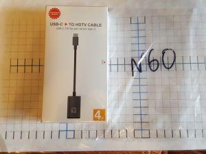  TYPE C - HDTV (usb C to hdtv) A41-00161-A56-11 4K (  60 ) 