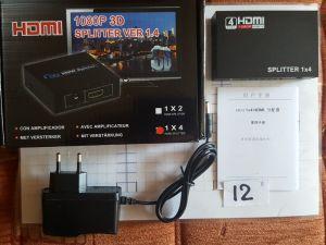 переходник HDMI 1 in - HDMI 4 out SPLITTER ( № 12) ( H 138) 