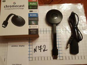 Wi - Fi  Display Wireless G2 hdtv Chromecast 4K 2,4G  72