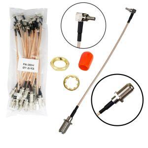  CRC9/F (20CM RG316 with F female conenctor and CRC9 Connector) 25pcs			