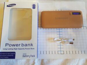  " power bank Samsung 2000 ch-com "