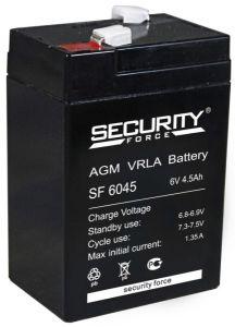 6V 4,5A  -  Security Force 6V 4.5Ah