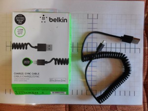 шнур IPHON 5 - USB " BELKIN ВИТОЙ 1,8 м "
