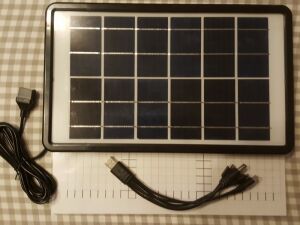 солнечная панель 6V 8W 31 на 19 см ZQ-710