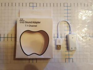 переходник Sound Usb Z10