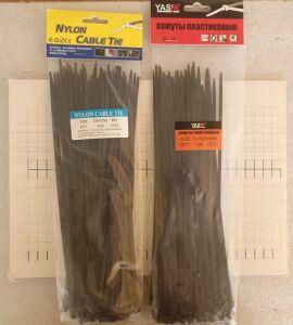 250 ������ ��������� YASIR -NYLON TIE 3,6*250�� ������ , �������� 100 �� .