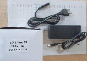   5S 5*18650 21,0V 1A 5,5_2,1 QP-30A 1A .
