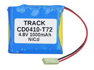 .  4 AA Ni-Cd (4.8V 1000mAh 4x AA) TRACK ( T 72   )