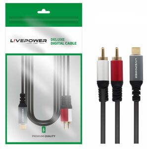  Type C to 2 RCA 1,8  Premium H263 .