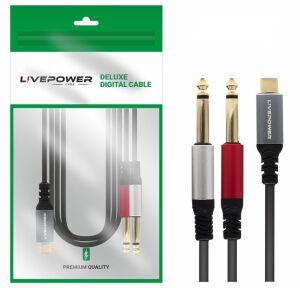 ������ Type C to 2 / audio 6.35 1,8 ����� Premium H264