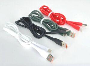 кабель TYPE-C - USB 18 " UG18 Ugetus силиконовый 1м без упаковки " цвет разный 