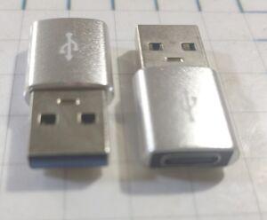 переходник маленький - гнездо Type C - штекер USB T-09 .